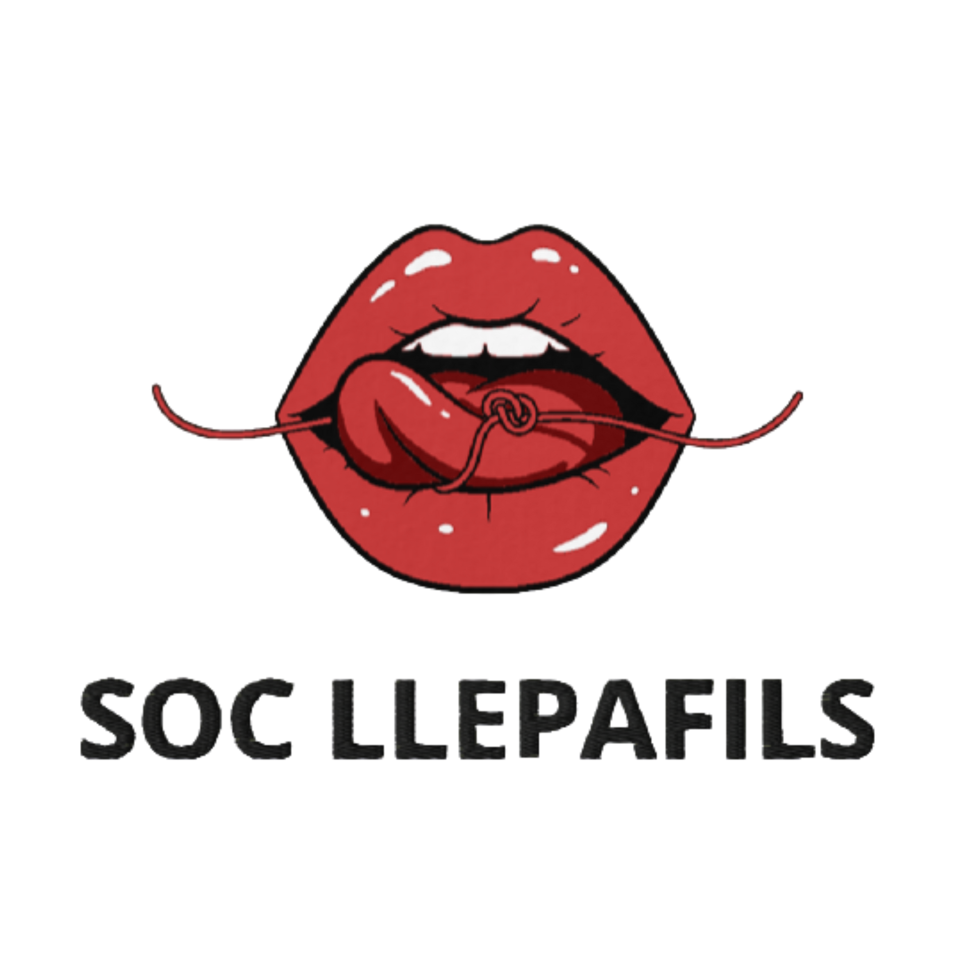 Dessuadora sudadera brodada Llepafils – Tot Queda en Família