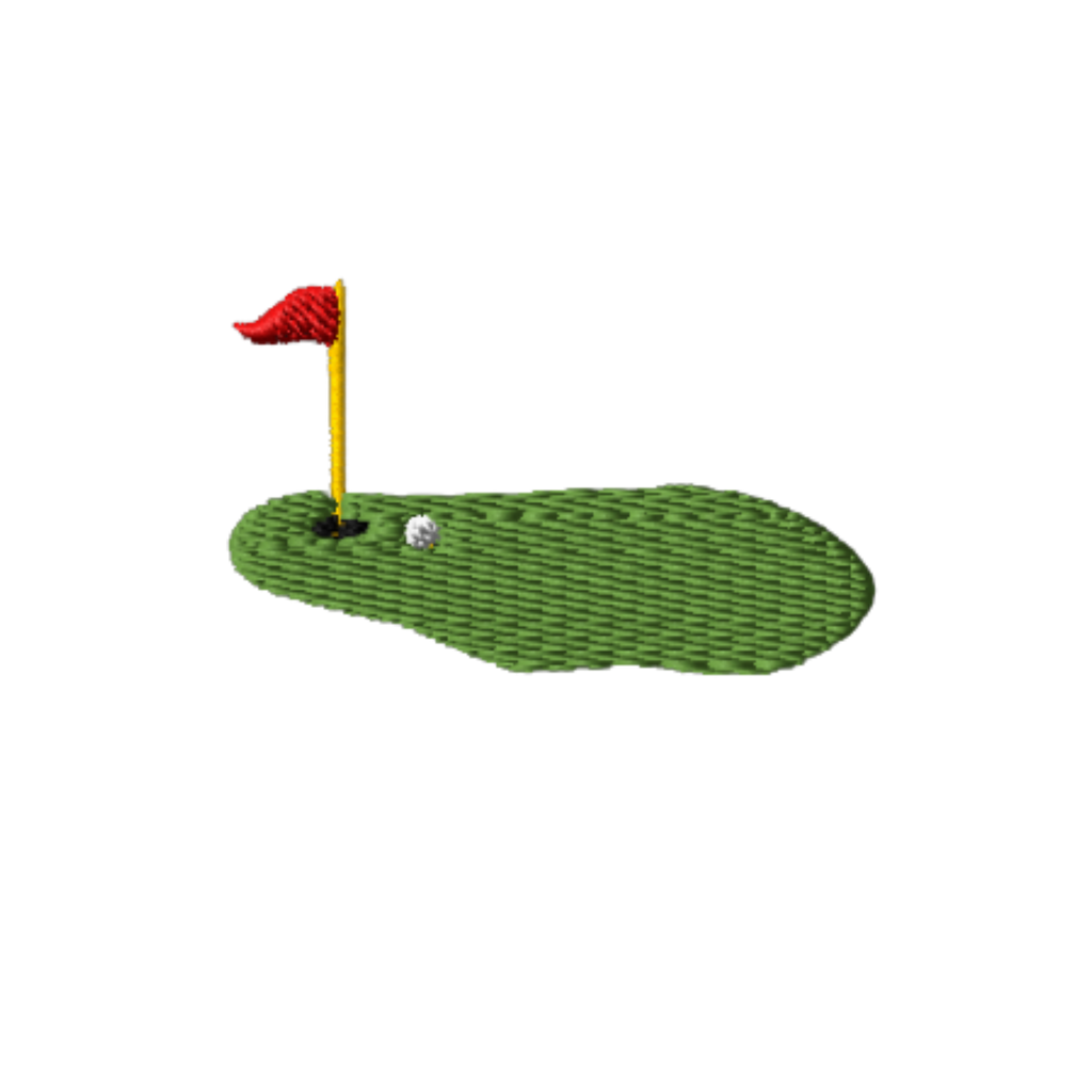 Polo_de_golf_en_detall_brodat_amb_green_Tot_Queda_en_Familia
