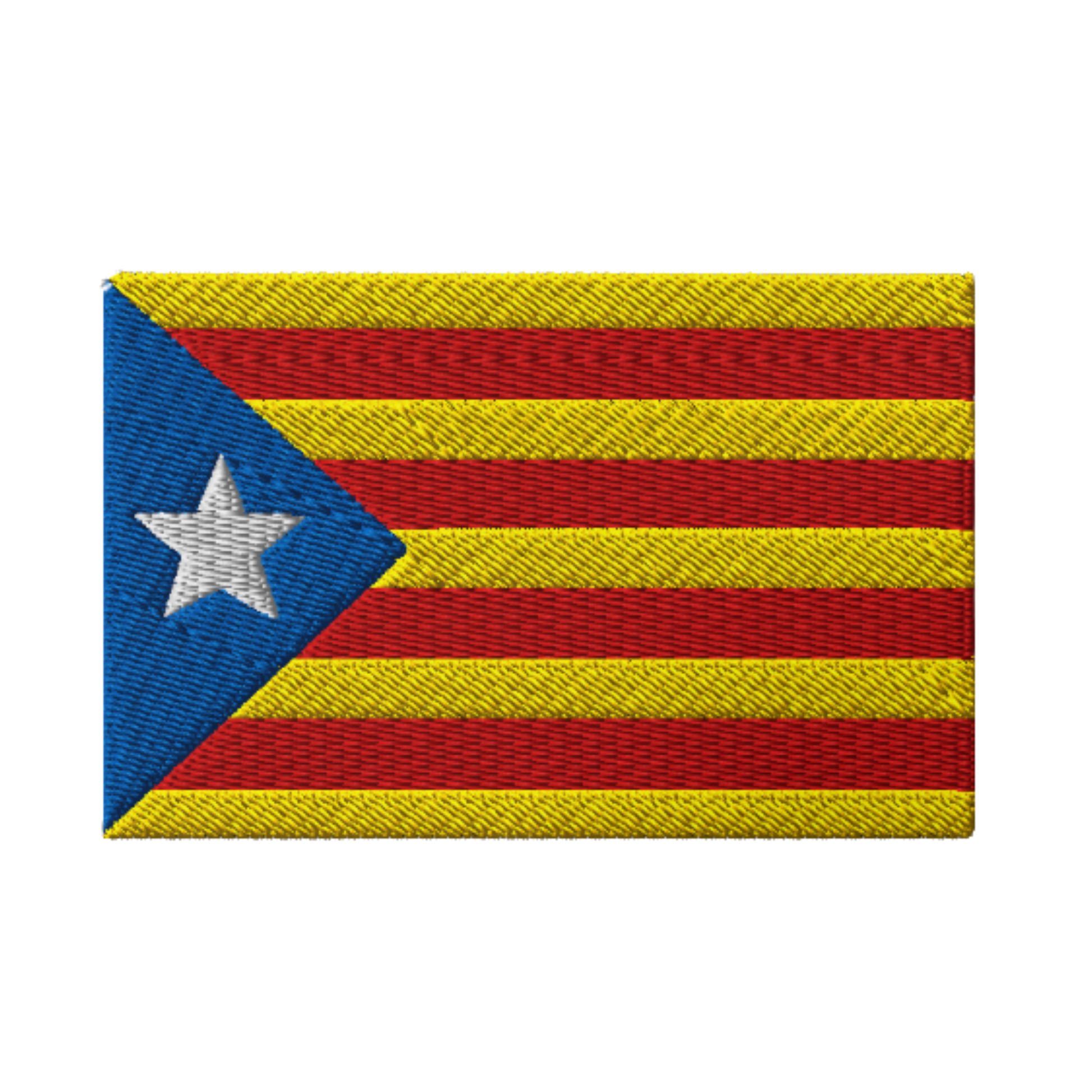 Samarreta brodada amb estelada catalana – Tot Queda en 