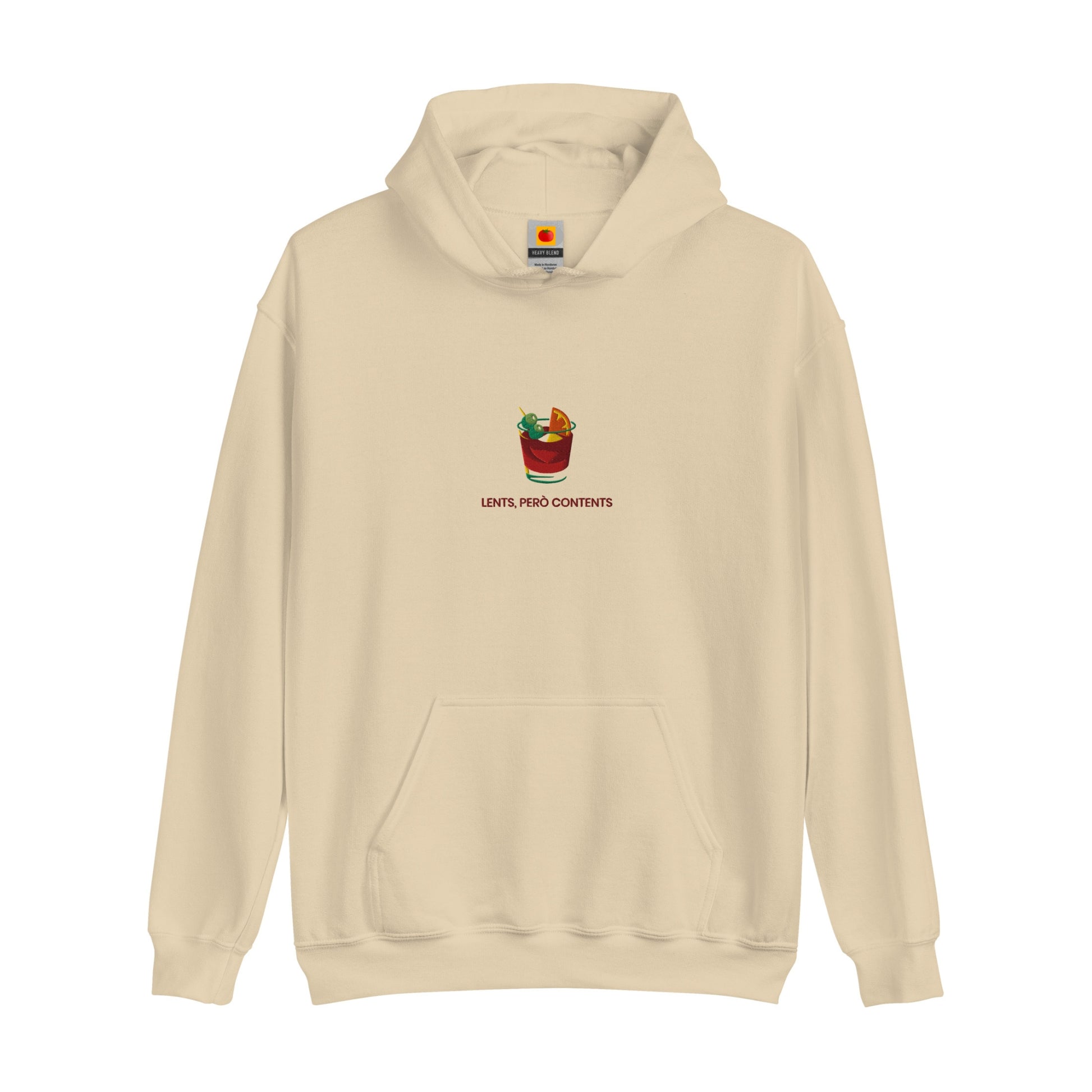 Dessuadora brodada amb Vermut – beix -  Tot Queda en Família