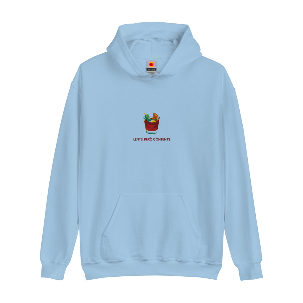 Dessuadora brodada amb Vermut – blau -  Tot Queda en Família