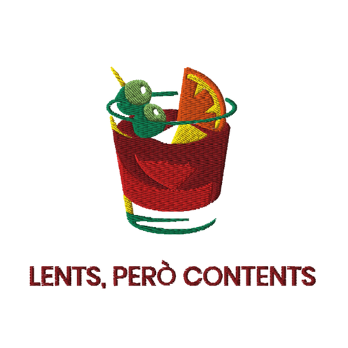 Dessuadora brodada amb Vermut -  Tot Queda en Família